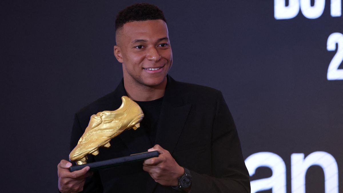 Mbappé má první Zlatou kopačku pro nejlepšího ligového střelce Evropy